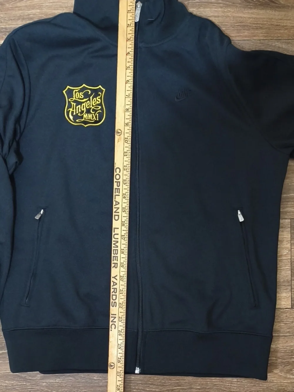 Black Athletic Nike Zip Up